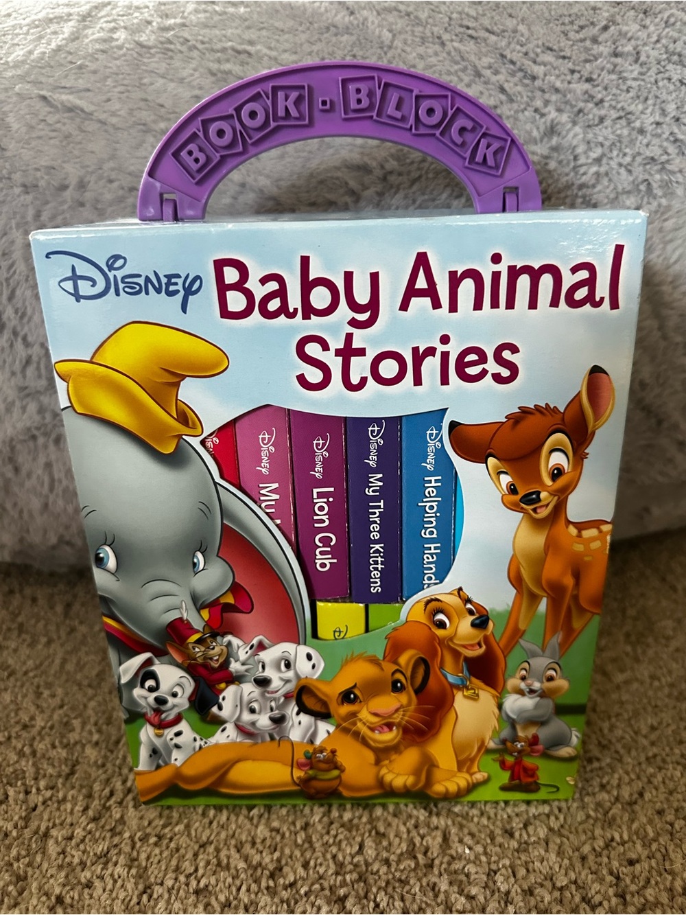Disney Baby Animal Stories Board Book Set - Collectible